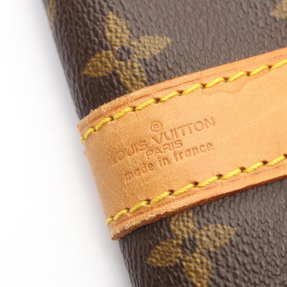 Louis Vuitton Canvas Monogram Bandouliere Leather Keepall Brown Boston Bag - Picture 3 of 9